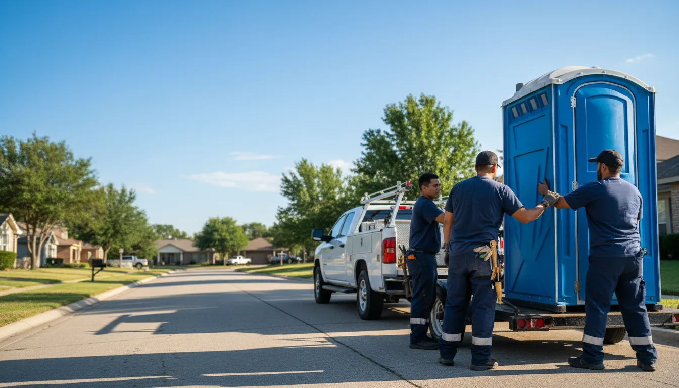 Portable Toilet Rental in Troy, AL near me